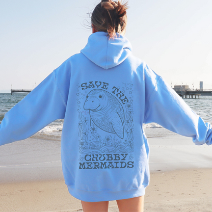 Chubby Mermaids Hoodie