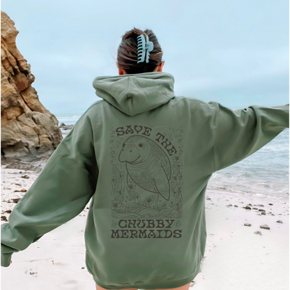 Chubby Mermaids Hoodie