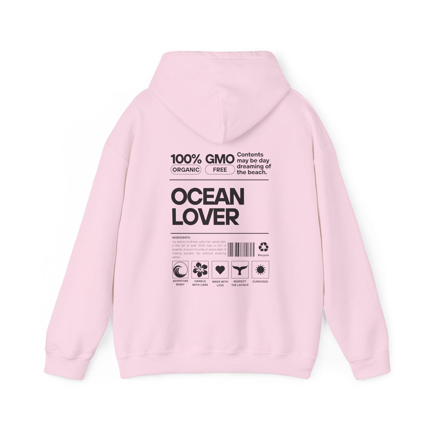 100% Ocean Lover Hoodie