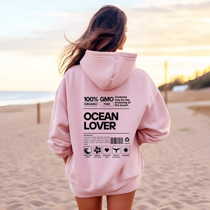 100% Ocean Lover Hoodie