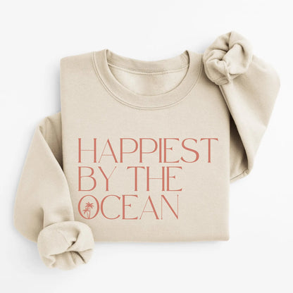 Happiest By The Ocean Sweater
