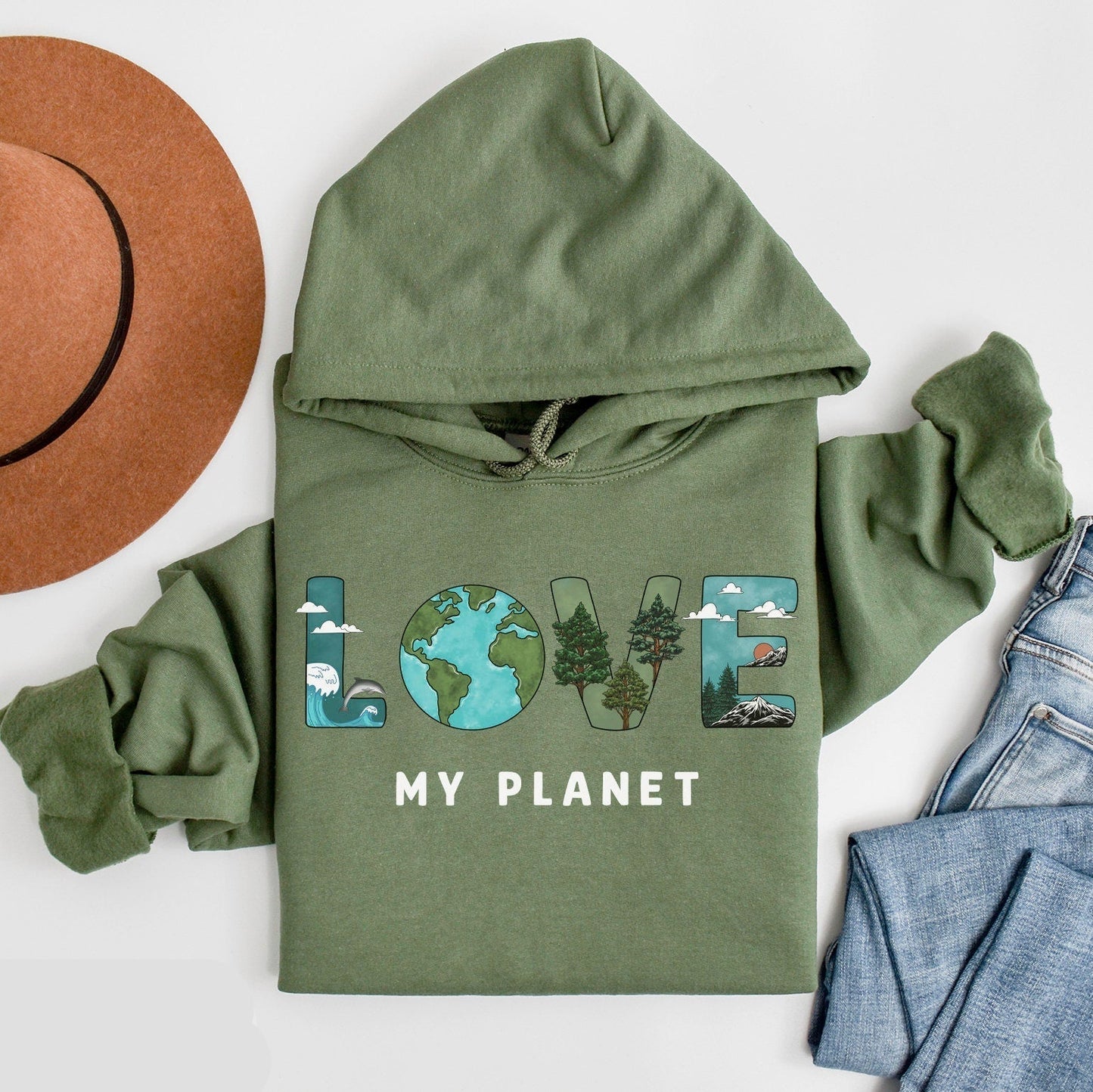 Love My Planet Hoodie