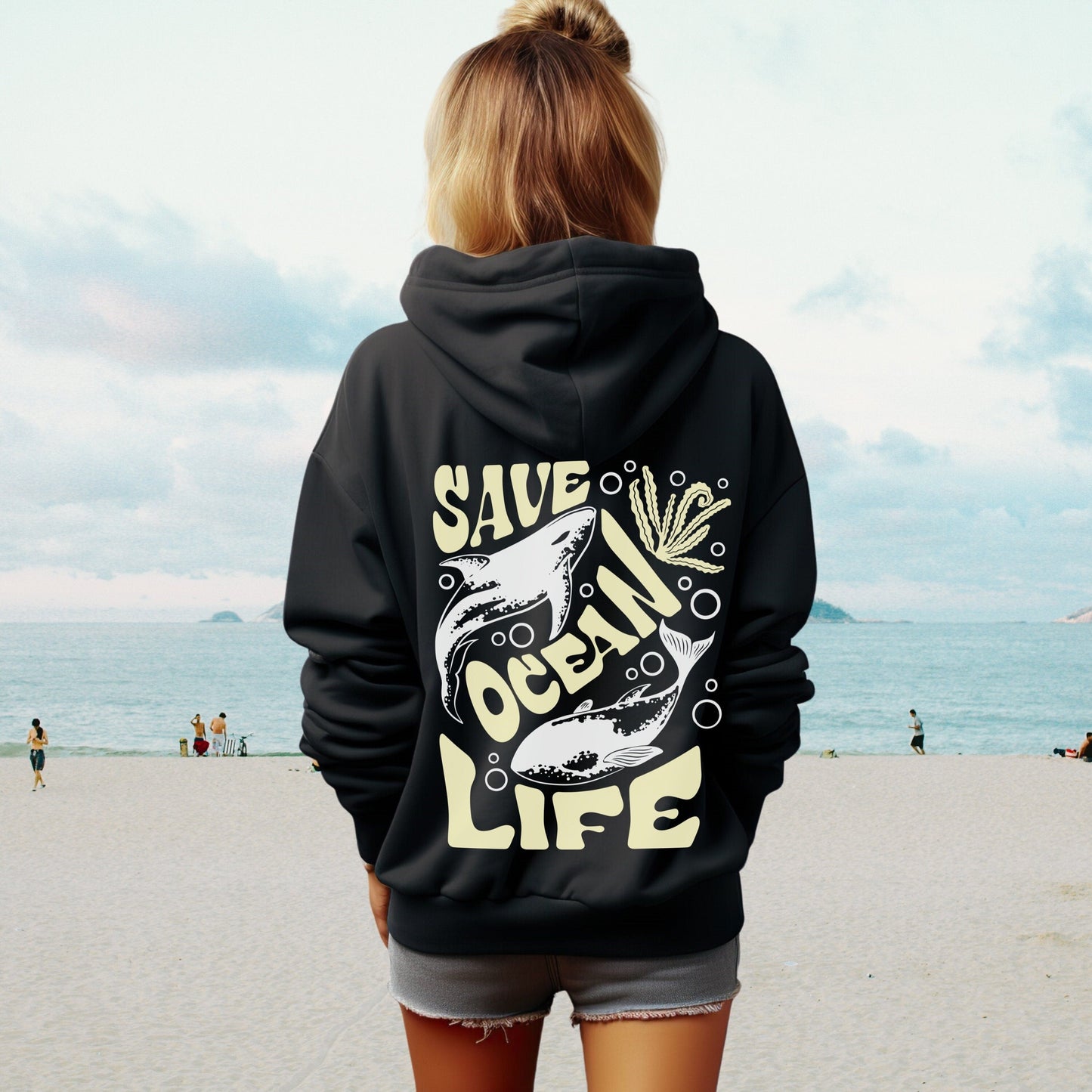 Save Ocean Life Hoodie
