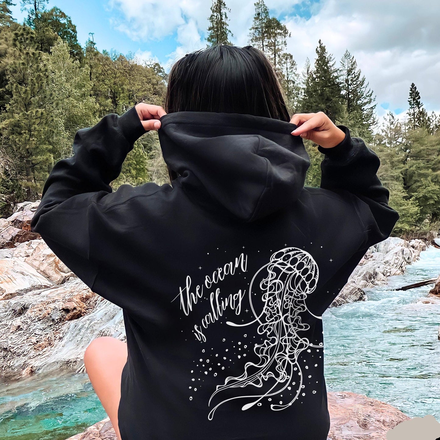 Jellyfish Ocean Hoodie
