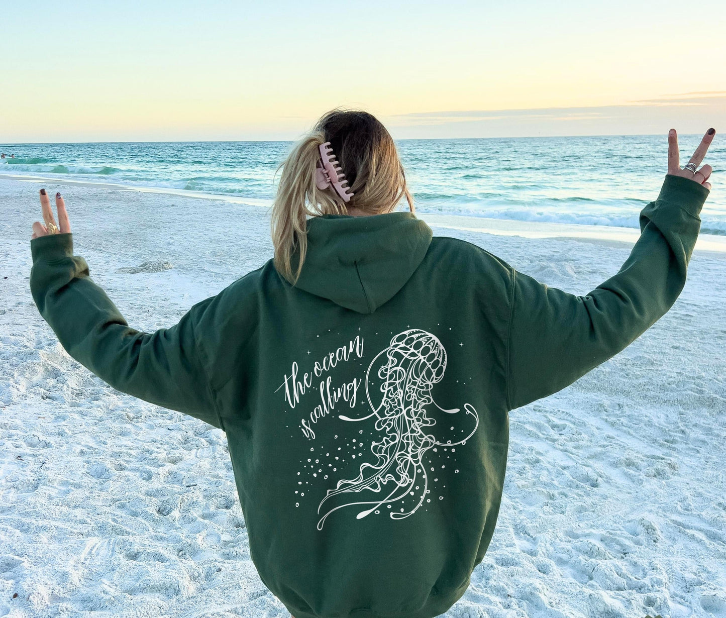 Jellyfish Ocean Hoodie