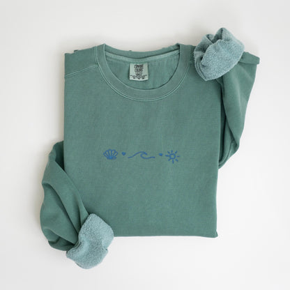 Ocean Lover Seashell Sweater